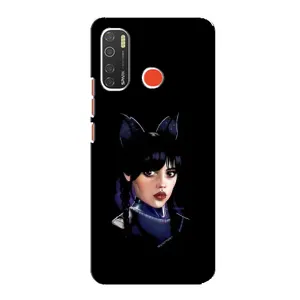 Чохли Венсдей на TECNO Spark 5 Уенсдей (AlphaPrint) (серйозна Венздей)