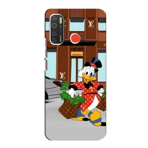 Чехли для TECNO Spark 5 - Скрудж МакДак Louis Vuitton (PREMIUMPrint) (Скрудж ЛВ)