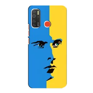 Украинские Чехлы для TECNO Spark 5 с картинкой УПА (AlphaPrint) (Степан Бандера)