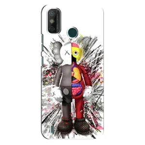Чехлы для TECNO Spark 6 GO (KE5) - Bearbrick Louis Vuitton (PREMIUMPrint) (Беарбрик)