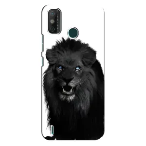 Чехлы с картинками животных TECNO Spark 6 GO (KE5) (Черный ЛЕВ)