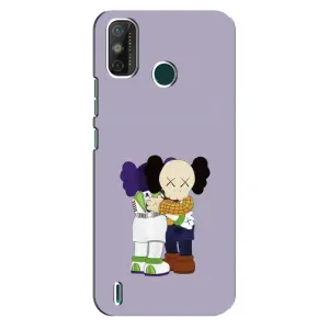 Чехлы для TECNO Spark 6 GO (KE5) - Bearbrick Louis Vuitton (PREMIUMPrint) (Дружба Беарбрик)