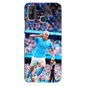 Чехлы с футболистом Ерлинг Холанд для TECNO Spark 6 GO (KE5) (AlphaPrint) (фанаты Холанда)