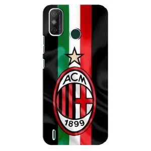 Чехлы для TECNO Spark 6 GO (KE5) (VPrint) - Футбольные клубы (ФК Милан)
