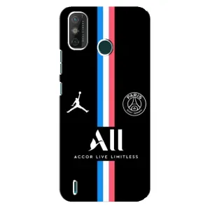 Чехлы PSG для TECNO Spark 6 GO (KE5) (AlphaPrint) (футболка ПСЖ)