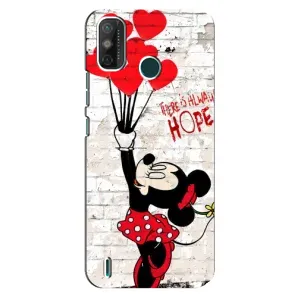 Чехол Disney Mouse TECNO Spark 6 GO (KE5) (PREMIUMPrint) (Heart Minni)