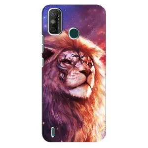 Чохол з картинкою ЛЕВ для TECNO Spark 6 GO (KE5) (VPrint) (Красочний Лев)