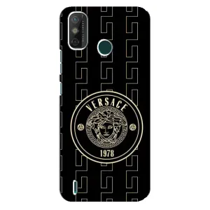 Чехлы VERSACE для Техно Спарк 6 ГО (PREMIUMPrint) (Лого Версаче)