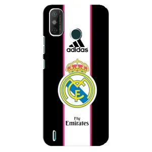 Чехол для TECNO Spark 6 GO (KE5) с принтом (Лого Real Madrid)