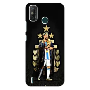 Чохли для TECNO Spark 6 GO (KE5) (Leo чемпіон) (AlphaPrint) (Мессі Король)