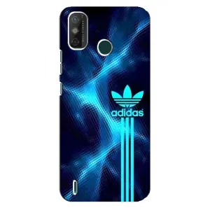 Чохли Адидас для TECNO Spark 6 GO (KE5) (AlphaPrint) (Синій Адідас)