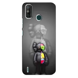 Чехлы для TECNO Spark 6 GO (KE5) - Bearbrick Louis Vuitton (PREMIUMPrint) (Тело Bearbrick)