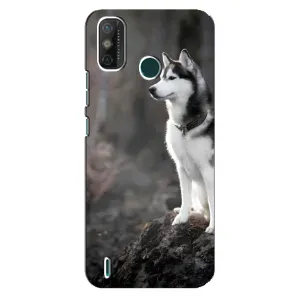 Чохол з Хаскі TECNO Spark 6 GO (KE5) - (AlphaPrint) (Вірний собака)