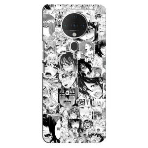 Чехол с принтом «Ahegao manga» для TECNO Spark 6