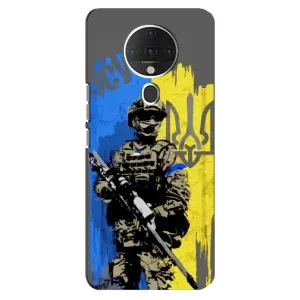 Чехлы с картинкой ЗСУ для TECNO Spark 6 (AlphaPrint) (АРТ солдат)