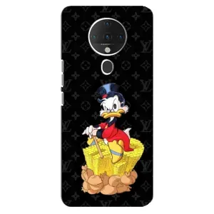 Чехли для TECNO Spark 6 - Скрудж МакДак Louis Vuitton (PREMIUMPrint) (Богатство Макдака)