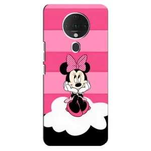 Міккі Маус чохол для TECNO Spark 6 (AlphaPrint - Мультяшні) (Дівчинка Maus)