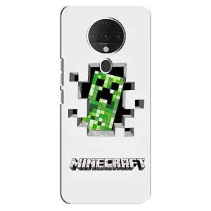 Чохол Майнкрафт на TECNO Spark 6 (AlphaPrint) Minecraft (кріпер Майнкрафт)