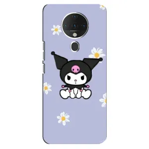 Чехол с кроликом Куроми на TECNO Spark 6 (Куроми в цветах)