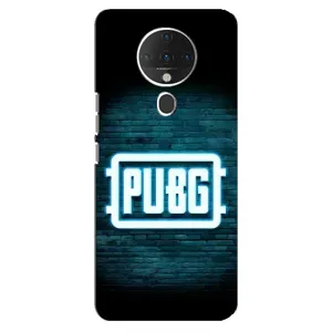 Чеjхол PUBG для ТЕКНО Спарк 6 (AlphaPrint) (Лого PUBG)
