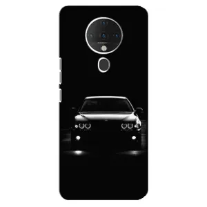 Чехол для Техно Спарк 6 - с принтом БМВ (AlphaPrint) (Машина BMW)