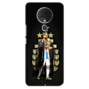 Чохли для TECNO Spark 6 (Leo чемпіон) (AlphaPrint) (Мессі Король)