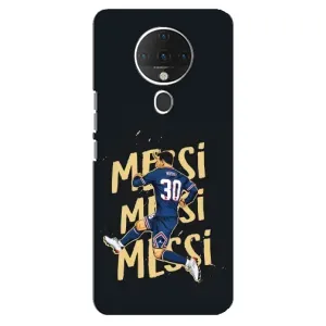 Чохли для TECNO Spark 6 (Leo чемпіон) (AlphaPrint) (Messi ПСЖ)