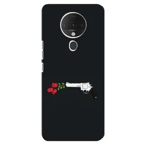 Чехлы (ART) Цветы на TECNO Spark 6 (VPrint) (Неочікувані квіти)