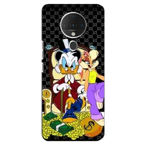 Чехли для TECNO Spark 6 - Скрудж МакДак Louis Vuitton (PREMIUMPrint) (Стильна Утка)