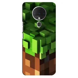 Чохол Майнкрафт на TECNO Spark 6 (AlphaPrint) Minecraft (текстура Майнкрафт)