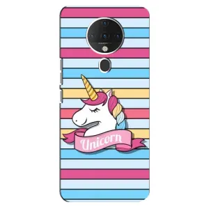 Чехол для Техно Спарк 6 - (Единорожки - Новинки) (AlphaPrint) (Unicorn)