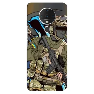 Чехлы с картинкой ЗСУ для TECNO Spark 6 (AlphaPrint)
