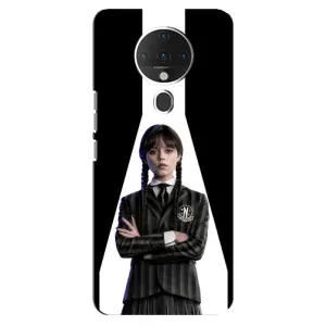 Чехлы Венсдей на TECNO Spark 6 Уэнсдей (AlphaPrint) (W-Wednesday)