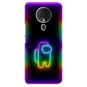 Чохли Амонг Ас для TECNO Spark 6 (AlphaPrint) (Яскравий скін)