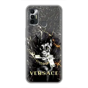 Чохли VERSACE для ТЕКНО СПАРК 7 (KF6n) (PREMIUMPrint) (AlphaPrint-ген.)