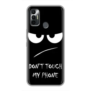 Чохол для ТЕКНО СПАРК 7 (KF6n) - (AlphaPrint) з принтом (ТОП продажів) (Dont Touch)
