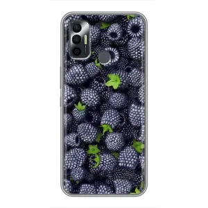 Чохли з фруктами для TECNO Spark 7 (KF6n) (VPrint) (Ожина)