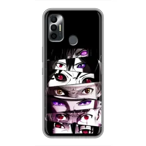 Чохли Персонажі Аніме Наруто для TECNO Spark 7 (KF6n) (AlphaPrint) (Очі Anime)