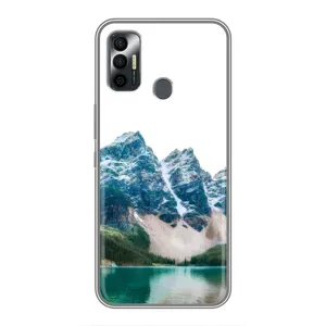 Силіконовий чохол з КАРТИНКАМИ літо для TECNO Spark 7 (KF6n) (AlphaPrint) (Гори)