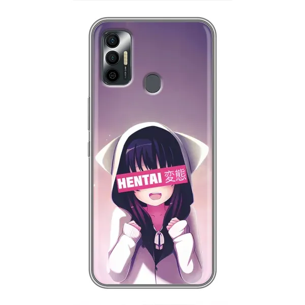 Чехол с принтом «Hentai chan» для TECNO Spark 7 (KF6n)