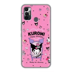 Чохли з топовими принтами для ТЕКНО СПАРК 7 (KF6n) (KUROMI)