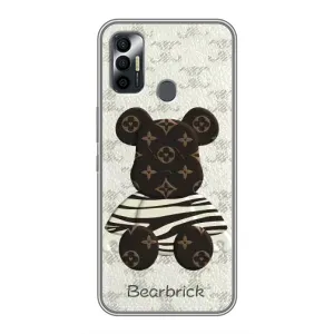 Круті Чохли Луі Віттон для TECNO Spark 7 (KF6n) (AlphaPrint) (Ведмідь LV)