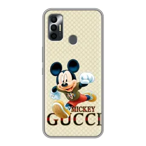 Чохол Disney Mouse TECNO Spark 7 (KF6n) (PREMIUMPrint) (Mikki Gucci)
