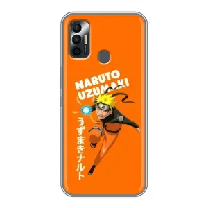 Naruto Anime Чохли для ТЕКНО СПАРК 7 (KF6n) (AlphaPrint) (Наруто узумакі)