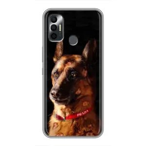 Чохли з картинкою животних TECNO Spark 7 (KF6n) (Овчарка)