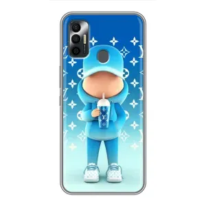 Круті Чохли Луі Віттон для TECNO Spark 7 (KF6n) (AlphaPrint) (Хлопець LV)