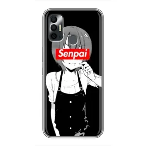 Чохли Персонажі Аніме Наруто для TECNO Spark 7 (KF6n) (AlphaPrint) (Senpai)