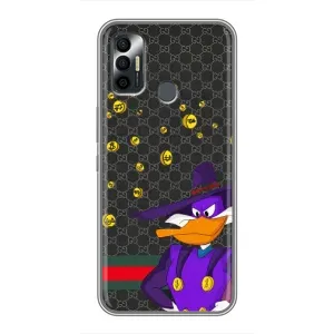 Бренднові Чохли для TECNO Spark 7 (KF6n) - (PREMIUMPrint) (Утка Гуччі)