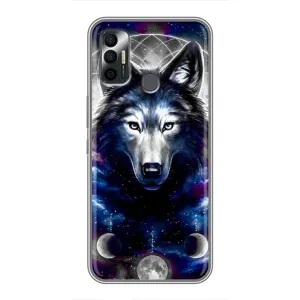 Захисні чохли для ТЕКНО СПАРК 7 (KF6n) (AlphaPrint) (ХІТ продаж) ВОВК (Вовк)