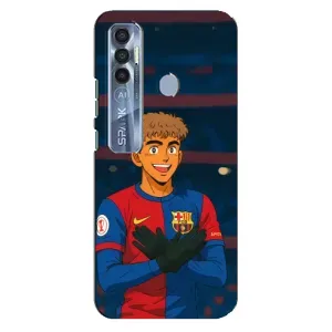 Чохол з футболістом Ламін Ямаль TECNO Spark 7 Pro (Футболіст Ямаль)